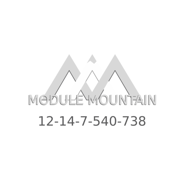 Engine Control Module (ECM) - BMW (12-14-7-540-738)