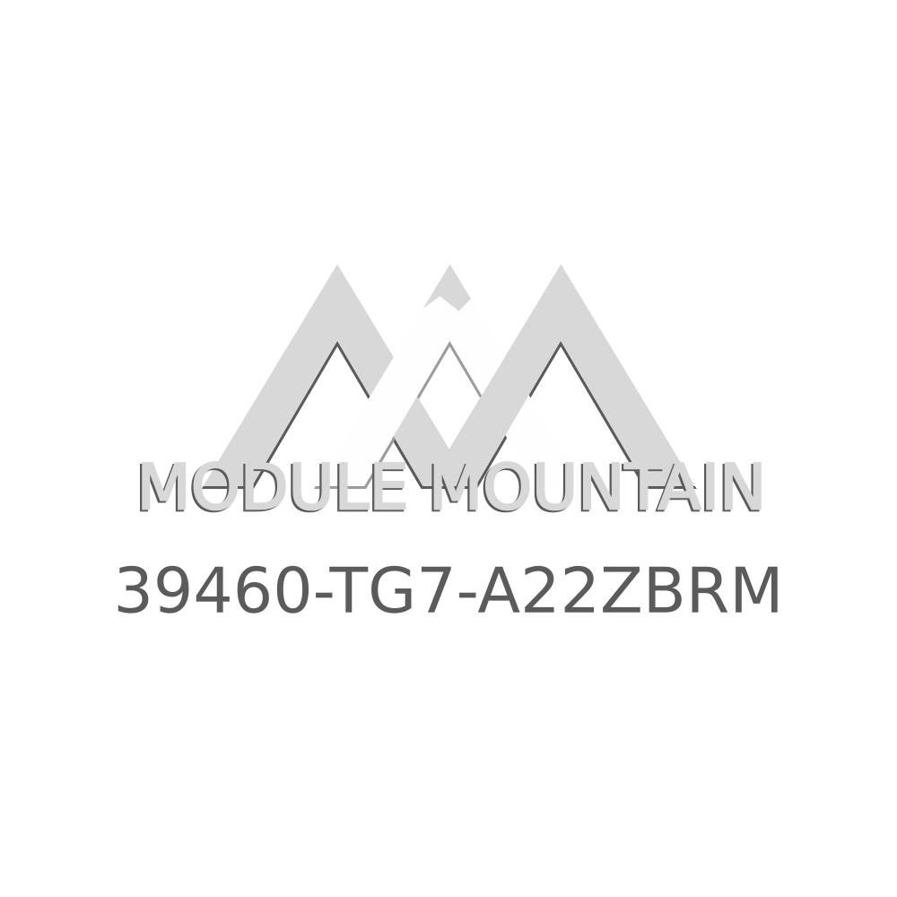 Display, Rear *NH900L* (RMD) (Panasonic) (Deep Black) - Honda (39460-TG7-A22ZBRM)