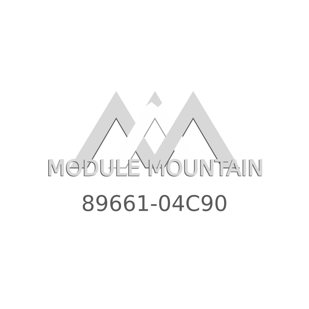 ECM - Toyota (89661-04C90)