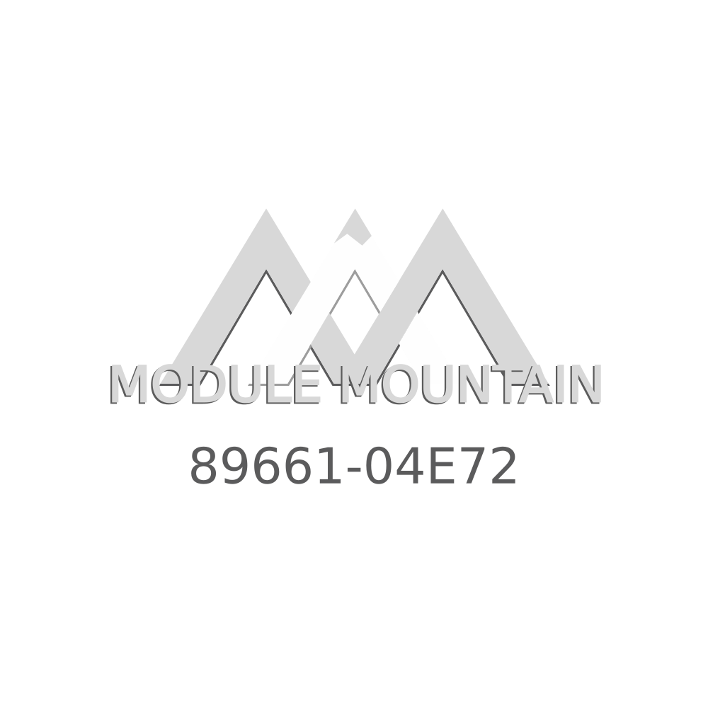 ECM - Toyota (89661-04E72)