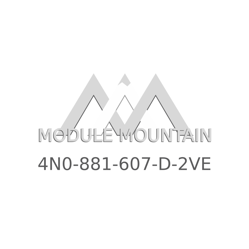 Trim Panel - Audi (4N0-881-607-D-2VE)