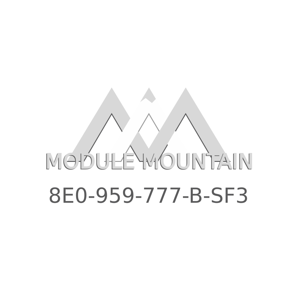 Lumbar Switch - Audi (8E0-959-777-B-SF3)