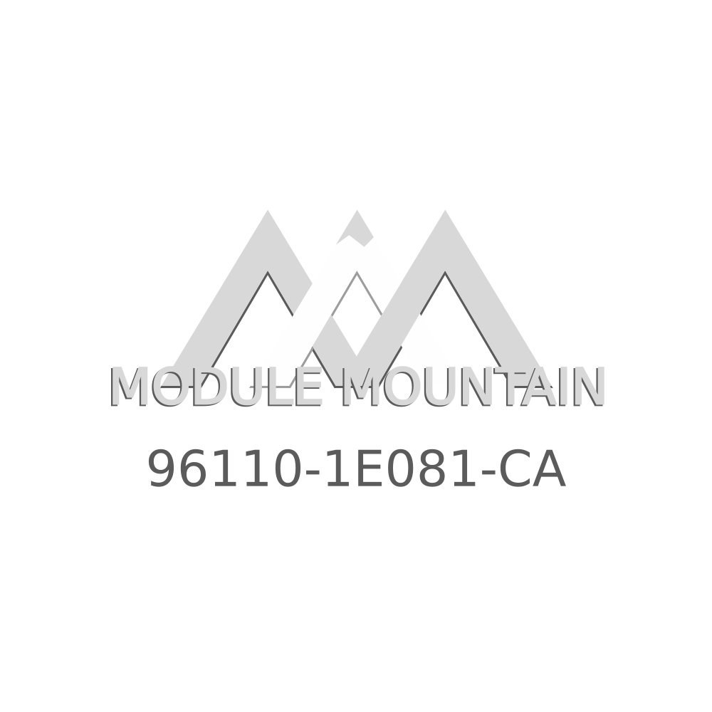 Radio - Hyundai (96110-1E081-CA)