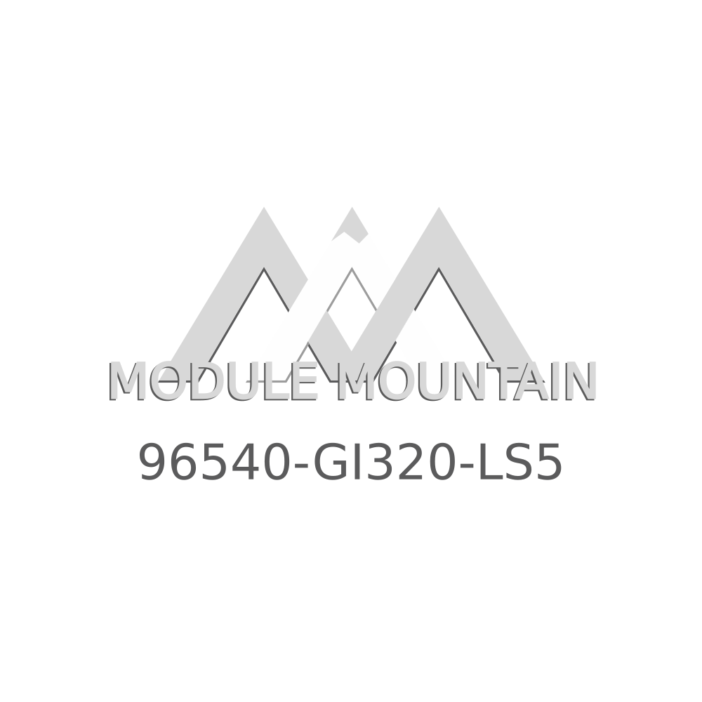 HVAC Temperature Control Panel - Hyundai (96540-GI320-LS5)