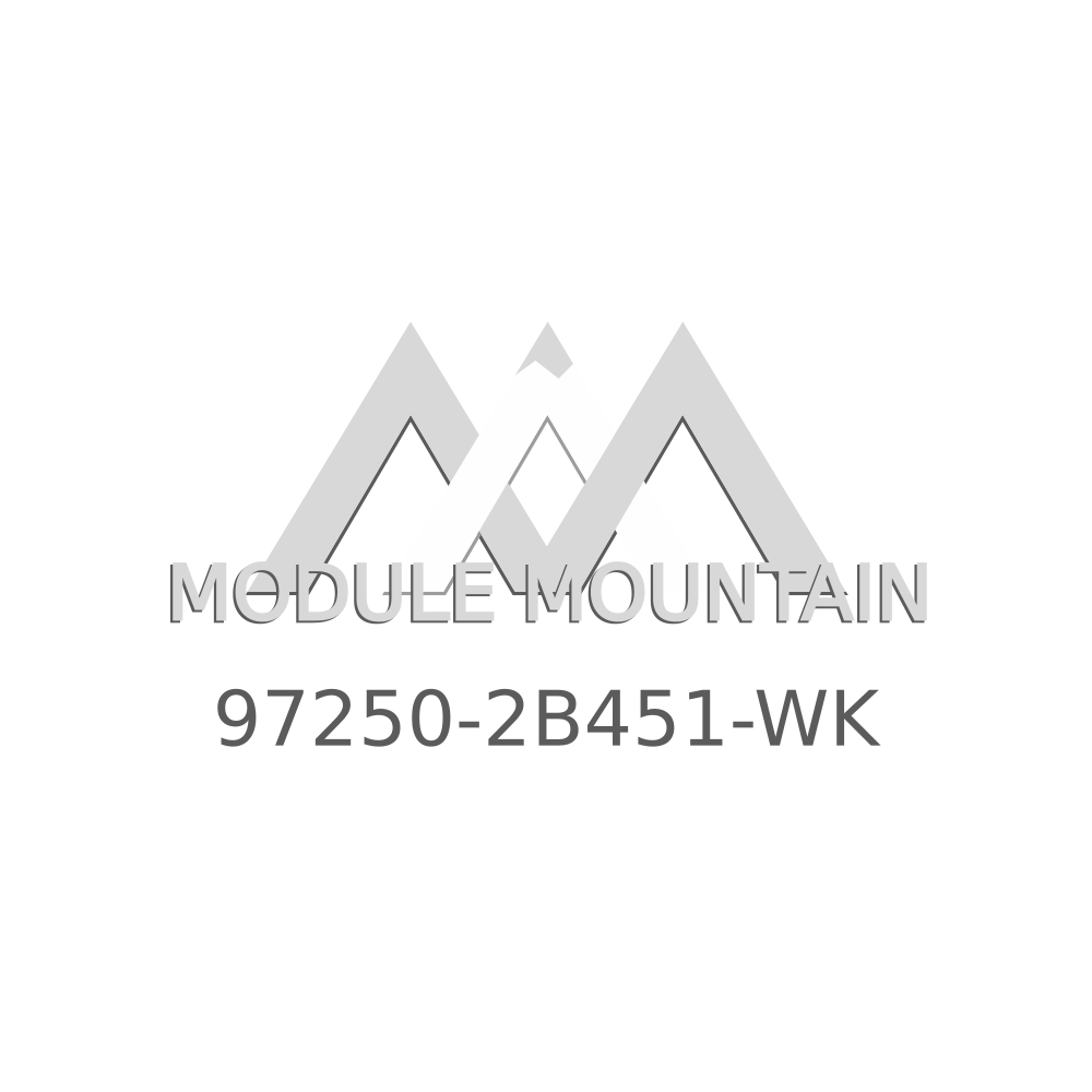 Heater Control - Hyundai (97250-2B451-WK)